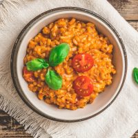Tomato and Olive Risotto Recipe