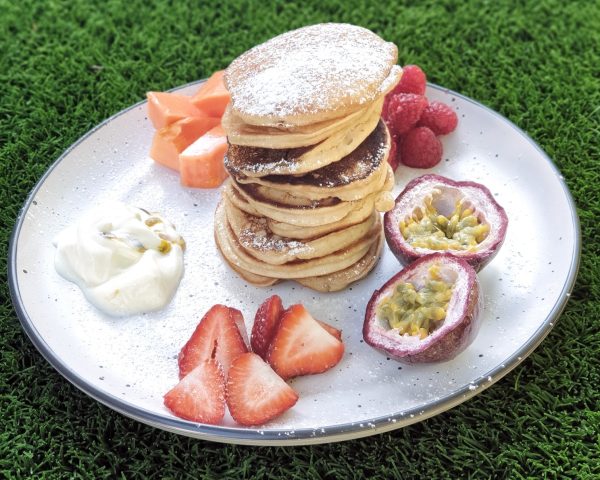 Fluffy Banana Pancake